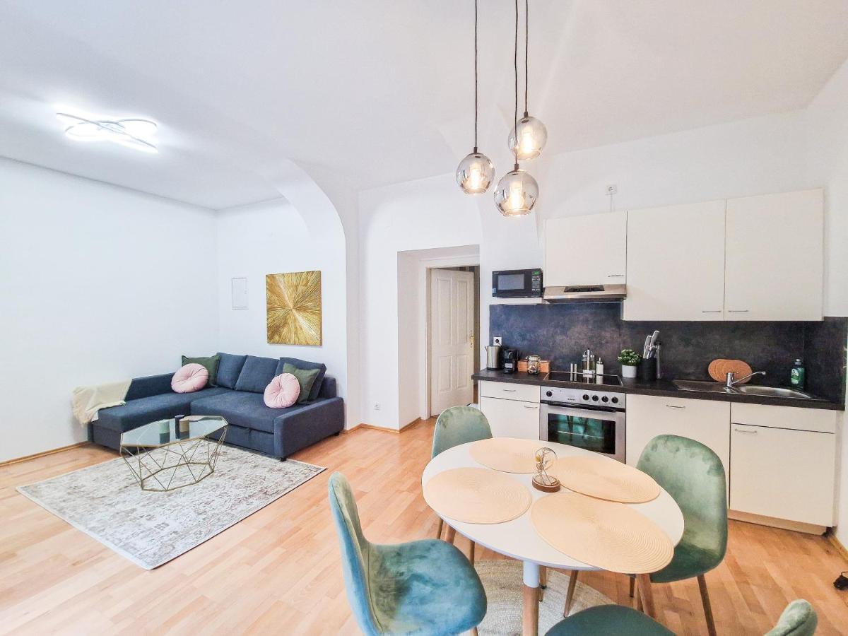 Feelhome - Design Apartment Fur 4 Gaste - Smart Tv - Naschmarkt Viena Exterior foto