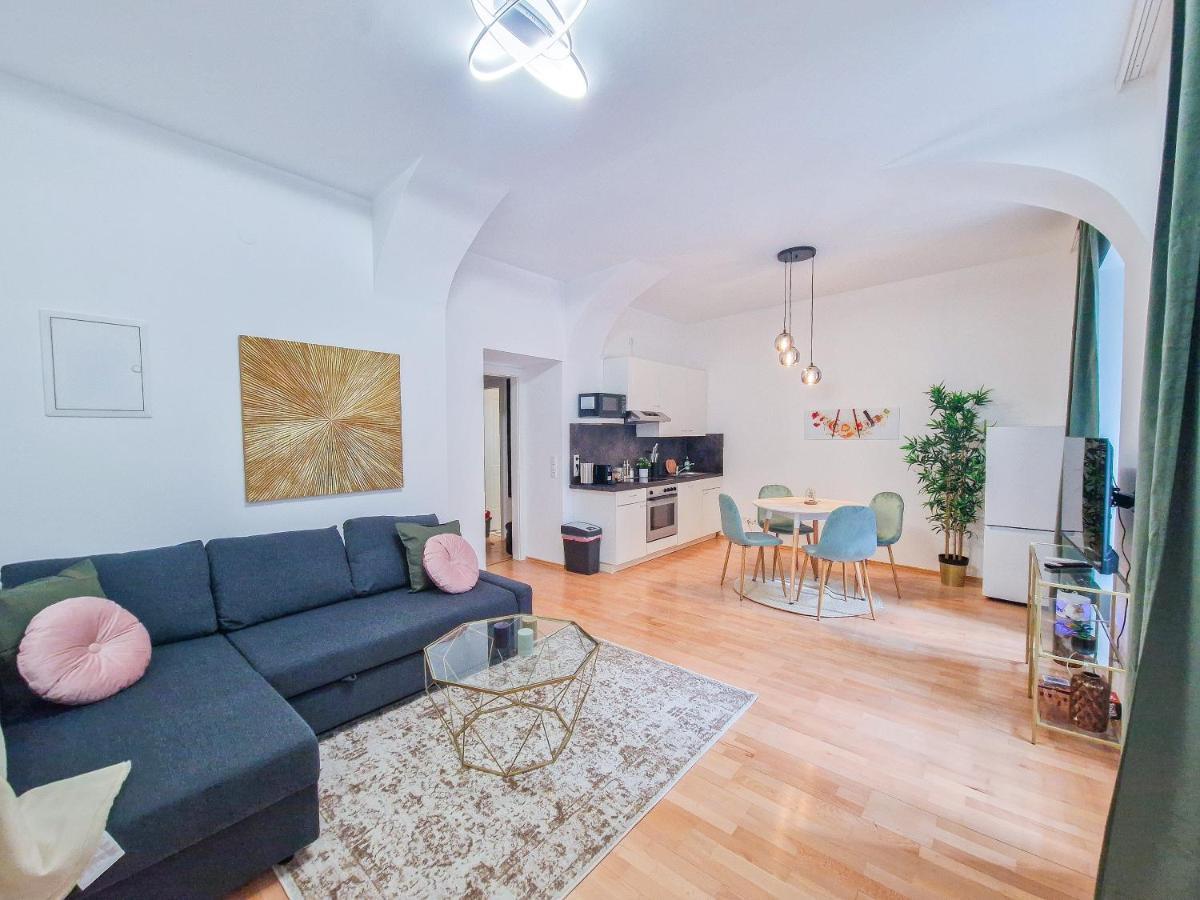 Feelhome - Design Apartment Fur 4 Gaste - Smart Tv - Naschmarkt Viena Exterior foto