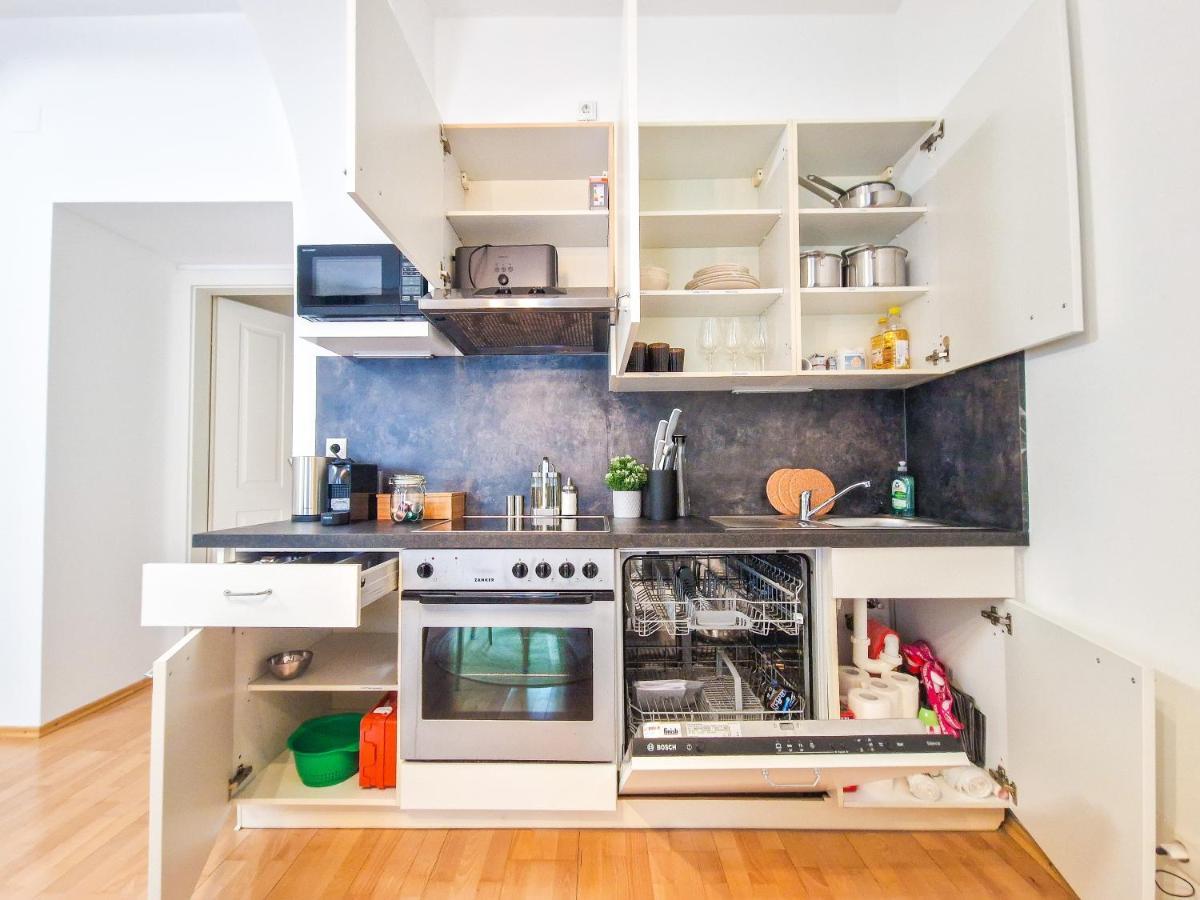 Feelhome - Design Apartment Fur 4 Gaste - Smart Tv - Naschmarkt Viena Exterior foto